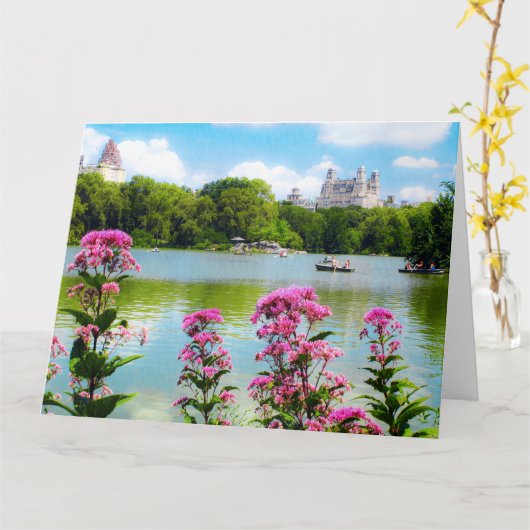 セントラルパークジャンボグリーティングカードの日曜日 カード (黄色い花)