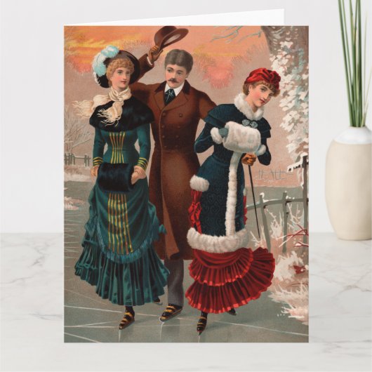 セントラルパークスケーターズ大グリーティングカード カード (正面)