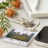 セントラルパークスケートで滑るリンクニューヨークシティキーチェーン キーホルダー (正面右)