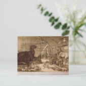 セントラルパークスタジオベンジャミンウォーターハウスホーキンズ ポストカード (スタンド正面)