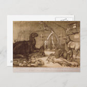 セントラルパークスタジオベンジャミンウォーターハウスホーキンズ ポストカード (正面/裏面)