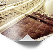 セントラルパークスノーウィンターニューヨーク フォトプリント            (角)