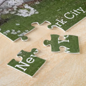 セントラルパークニューヨークパリーミングツリーイン春 ジグソーパズル (側面)