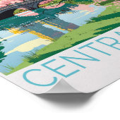 セントラルパークニューヨーク旅行ポスター ポスター (角)