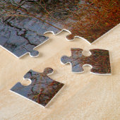 セントラルパークニューヨーク。クリスマスグリーティング ジグソーパズル (側面)