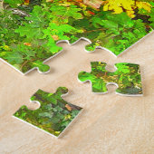 セントラルパークニューヨーク。クリスマスグリーティング ジグソーパズル (側面)