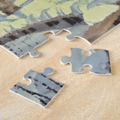 セントラルパークニューヨーク。クリスマスグリーティング ジグソーパズル (側面)