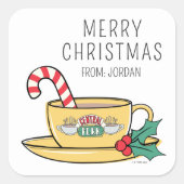 セントラルパークホリデーマグ |クリスマスプレゼントラベル スクエアシール (正面)