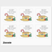 セントラルパークホリデーマグ |クリスマスプレゼントラベル スクエアシール (シート)