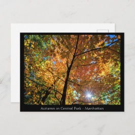 セントラルパークマンハッタンポストカード ポストカード