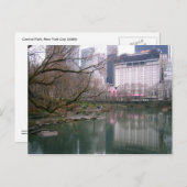 セントラルパークレイクニューヨークシティNYC写真 ポストカード (正面/裏面)