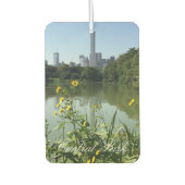 セントラルパークレイクフラワーズ超高層ビルニューヨークNYC カーエアーフレッシュナー (正面)