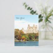 セントラルパーク秋 ポストカード (スタンド正面)