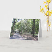 セントラルパーク カード (黄色い花)