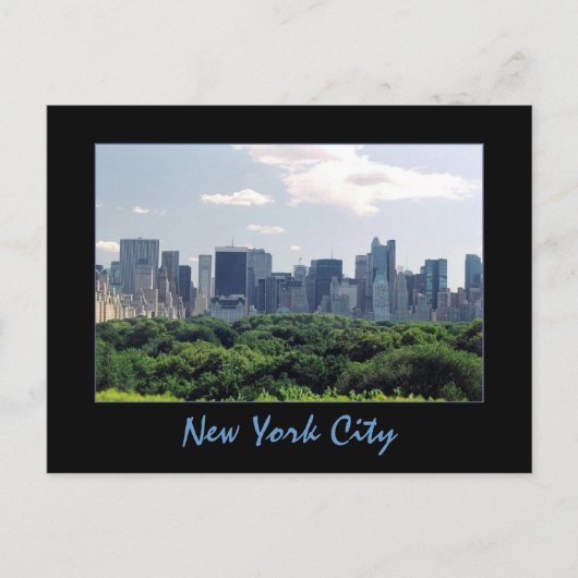 セントラルパーク&セントラルパークサウスポストカード ポストカード (正面)