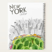 セントラルパーク&ニューヨークシティコラージュ プランナー手帳 (裏面)
