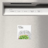 セントラルパーク&ニューヨークシティコラージュ マグネット (インサイチュ (食洗機))