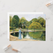 セントラルパーク（ニューヨーク）の歴史的景観 カード (正面/裏面インサイチュ)