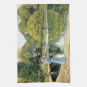 セントラルパーク（ニューヨーク）の歴史的景観 キッチンタオル (縦)