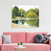 セントラルパーク(ニューヨーク)の歴史的景観 キャンバスプリント (インサイチュ (リビング))