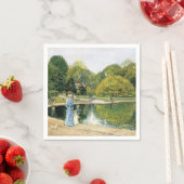 セントラルパーク（ニューヨーク）の歴史的景観 スタンダードカクテルナプキン (インサイチュ)