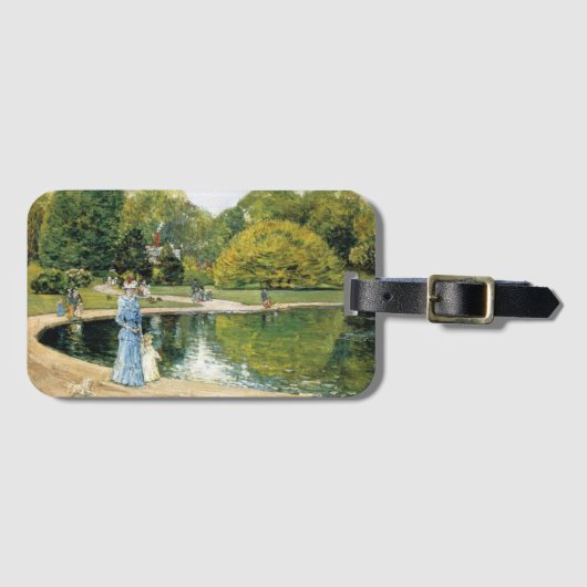 セントラルパーク（ニューヨーク）の歴史的景観 ラゲッジタグ (正面横)