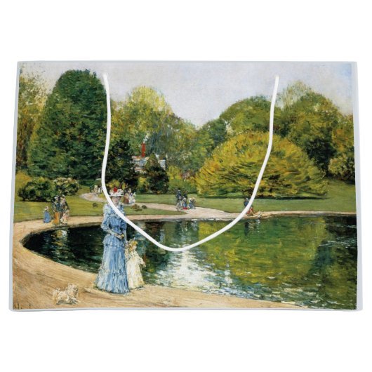 セントラルパーク(ニューヨーク)の歴史的景観 ラージペーパーバッグ (正面)