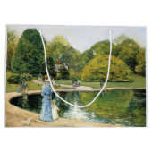 セントラルパーク(ニューヨーク)の歴史的景観 ラージペーパーバッグ (裏面)