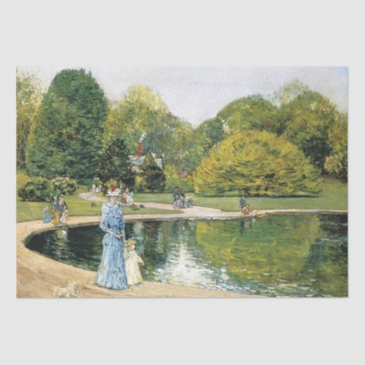 セントラルパーク（ニューヨーク）の歴史的景観 薄葉紙 (正面)