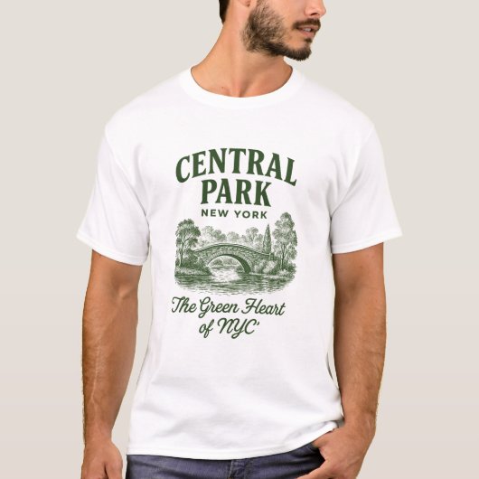 セントラルパーク ニューヨーク Tシャツ (正面)