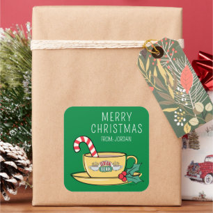 セントラルパーク ホリデーマグ   クリスマス ギフトタグ スクエアシール