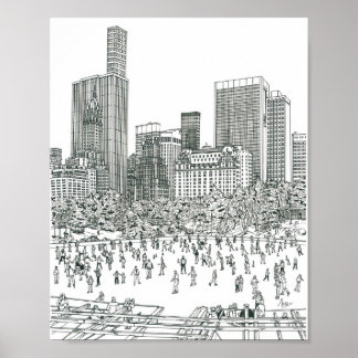 セントラルパーク ポスター