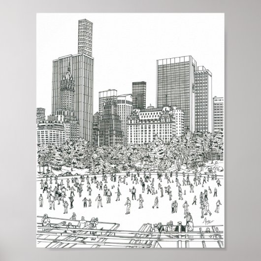 セントラルパーク ポスター (正面)