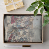 セントラルパーク、冬。スケートで滑る池ニューヨーク 薄葉紙 (ギフト)