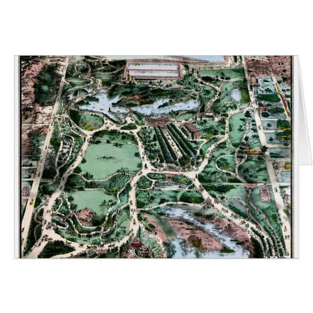 セントラルパーク、1860年 (正面横)