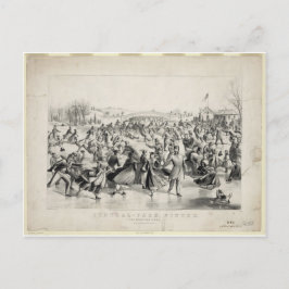 セントラルパーク， 1862，カリア&イヴ ポストカード