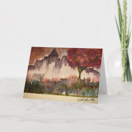 セントラルパーク、NYCグリーティングカード カード