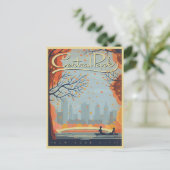 セントラルパーク， NYC -秋 ポストカード (スタンド正面)