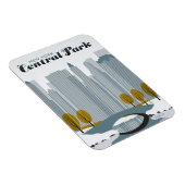 セントラルパーク， NYC – 雪 マグネット (右側)