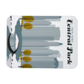 セントラルパーク， NYC – 雪 マグネット (横)