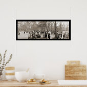 セントラルパークNY写真1902 ポスター (キッチン)