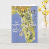 セントラルフロリダより愛を込めて カード (黄色い花)