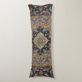 セントラルペルシアゴールデンイエローブルー  ボディピロー (正面縦)