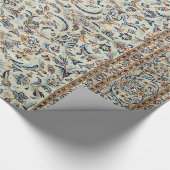 セントラルペルシアミュートダストクリームグレーラグ ラッピングペーパー (角)