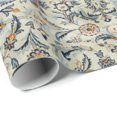 セントラルペルシアミュートダストクリームグレーラグ ラッピングペーパー (ロールコーナー)