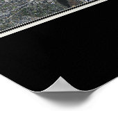 セントラルボストンマサチューセッツ州宇宙衛星 ポスター (角)