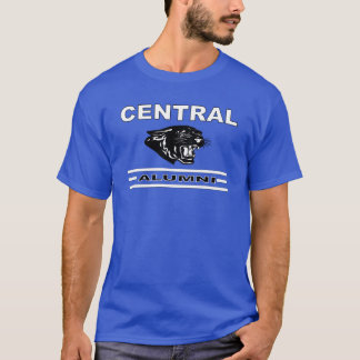 セントラル同窓生深い王室のブルー Tシャツ