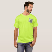 セントラル・ニュージャージー支部 - ブラックウィドウ Tシャツ (正面フル)