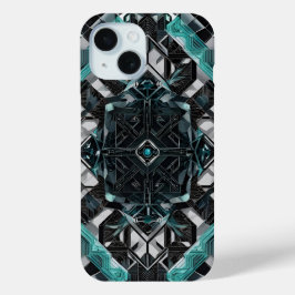 セントラル・ネクサス：オニキス・コマンド・ユニット iPhone 15ケース