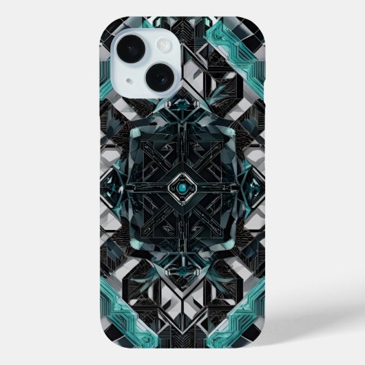 セントラル・ネクサス：オニキス・コマンド・ユニット Case-Mate iPhoneケース (裏面)